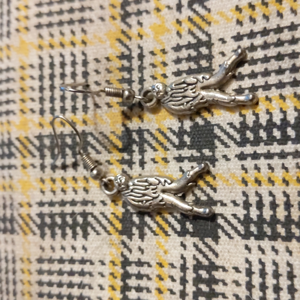 Zombie hook earrings